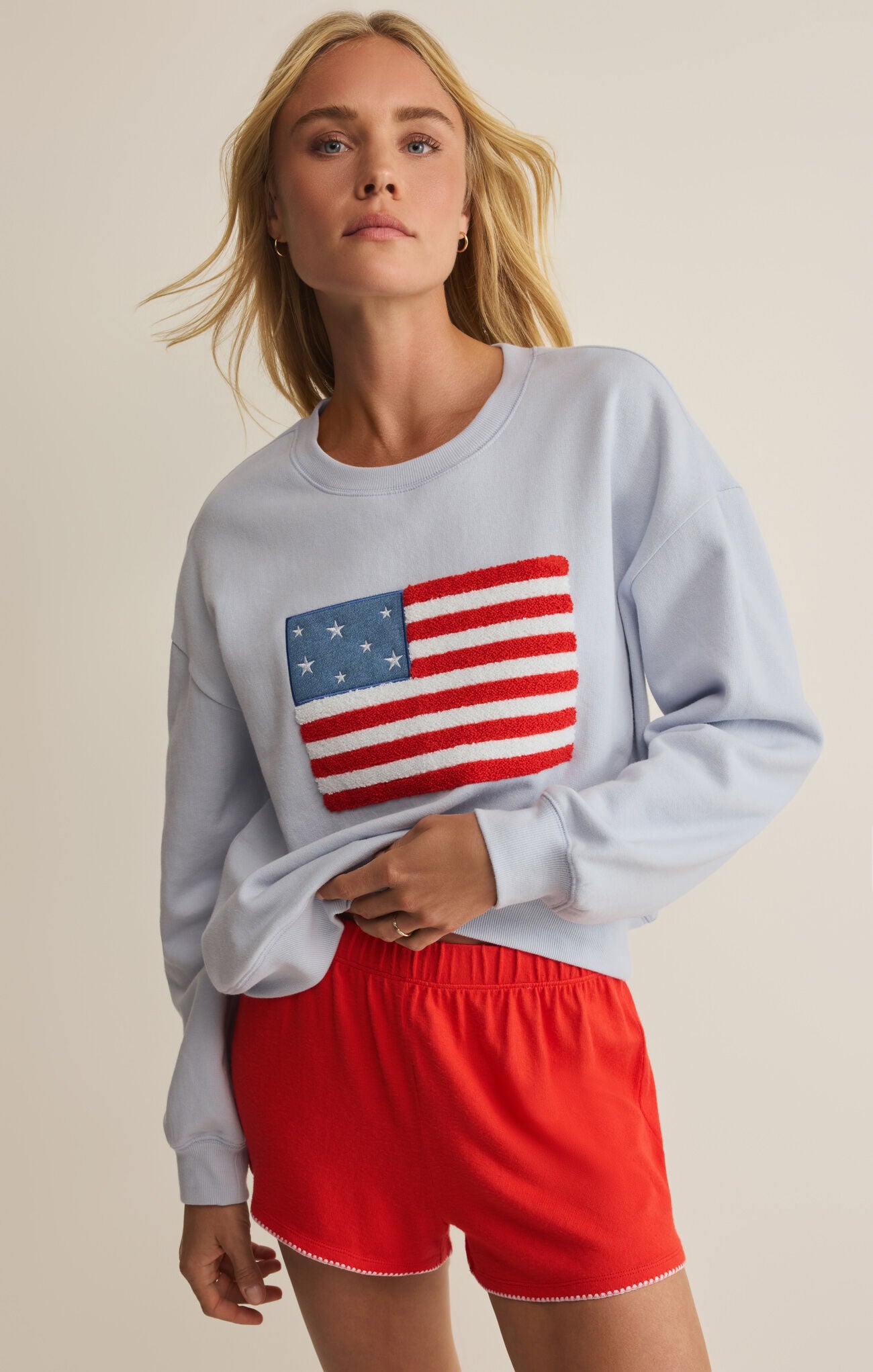 Free Time Sweatshirt - Hamptons Blue