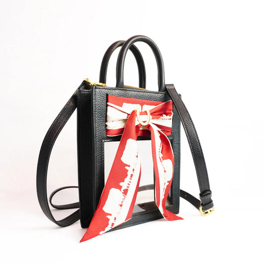 Mini Calista Clear + Oklahoma Twilly - Black