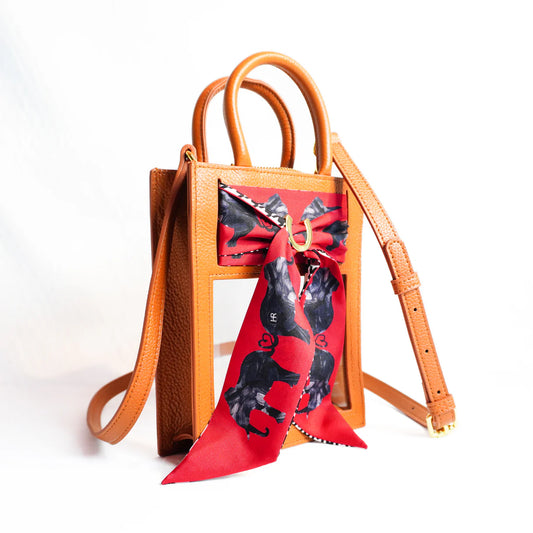 Mini Calista Clear + Tusk-A-Palooza Twilly - Camel