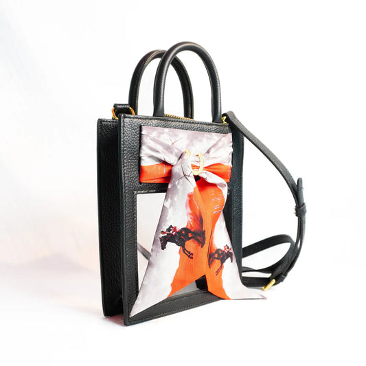 Mini Calista Clear + Rave On Twillionaire - Black