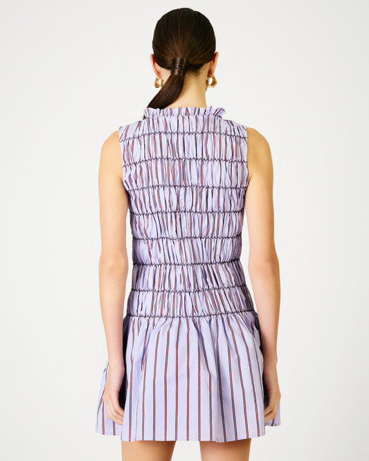 Andi Mini Dress - Purple Stripe