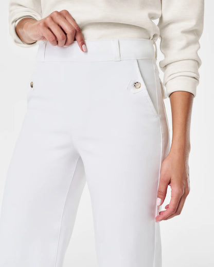 Spanx - Stretch Twill Cropped Pant - Bright White
