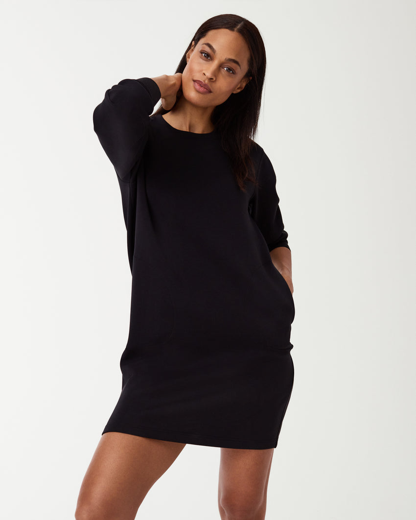 Spanx - AirEssentials Crew Neck Dress - Very Black