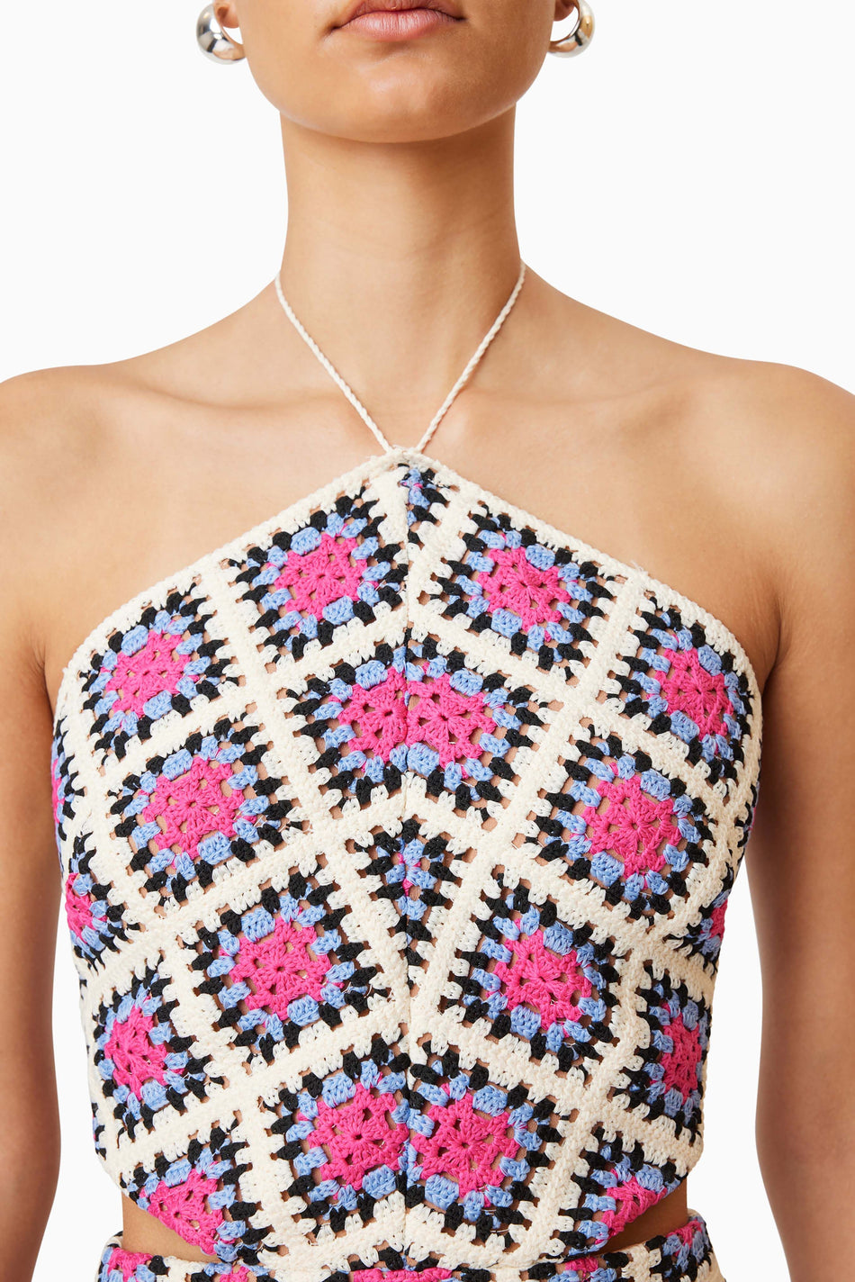 Luna Midi Dress in Multi