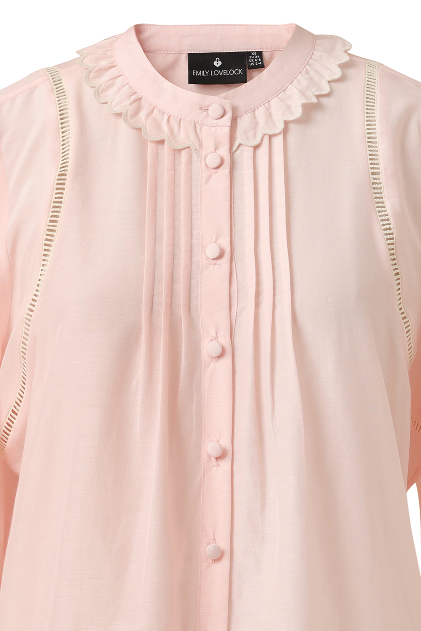 Emily Lovelock - Martha Top - Veiled Rose