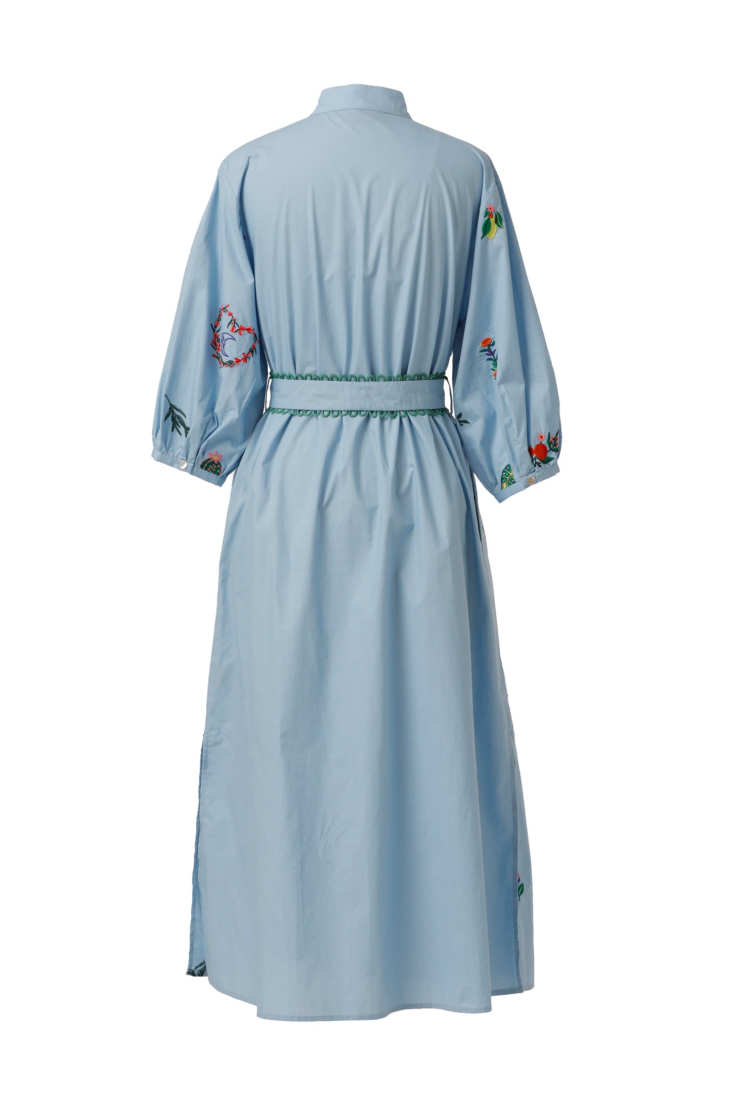 Emily Lovelock - Zora Dress - Chambray Blue
