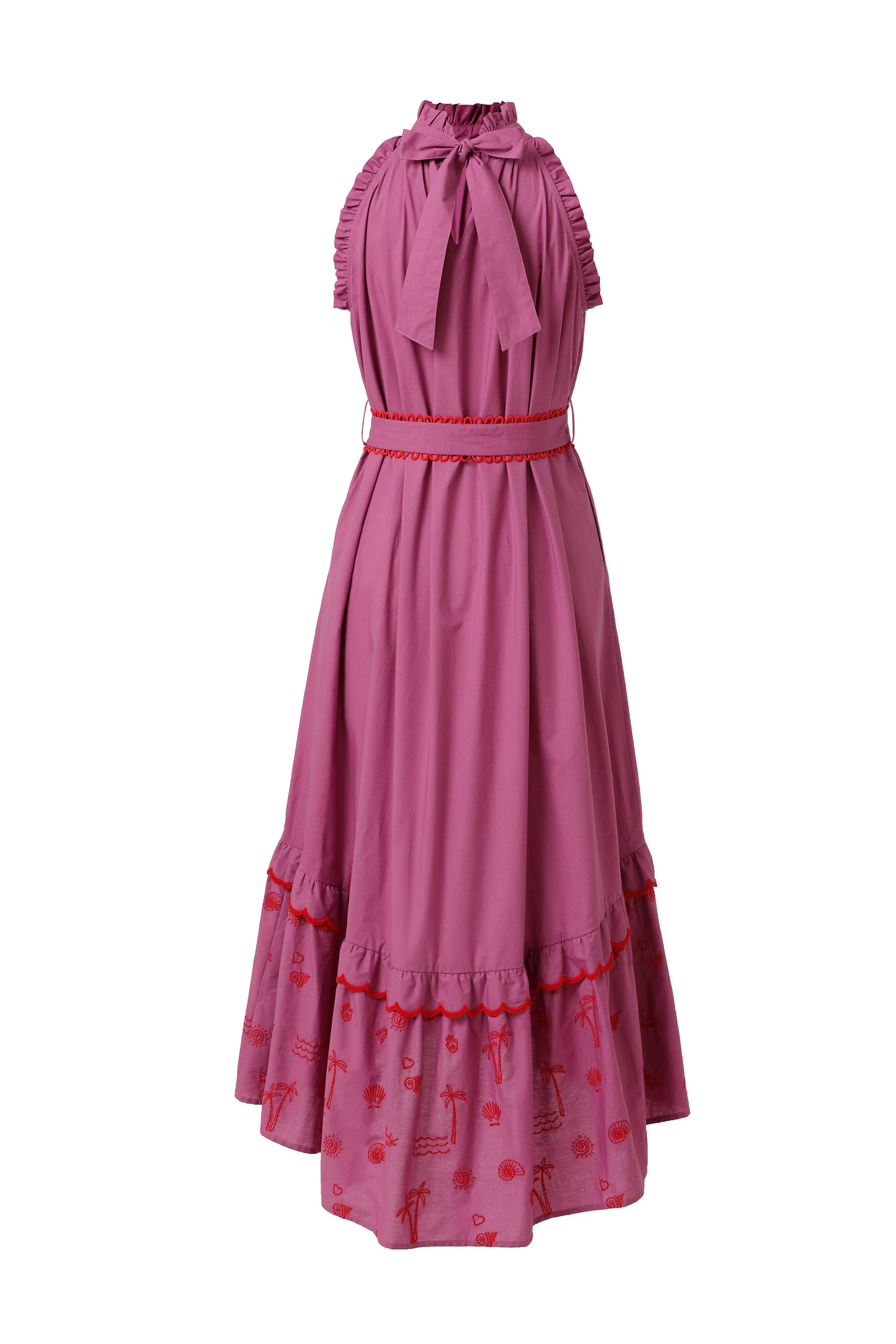Emily Lovelock - Celine Dress - Mulberry