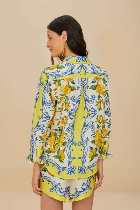 Off-White Sicily Scarf Lenzing™ Ecovero™ Euroflax™ Shirt