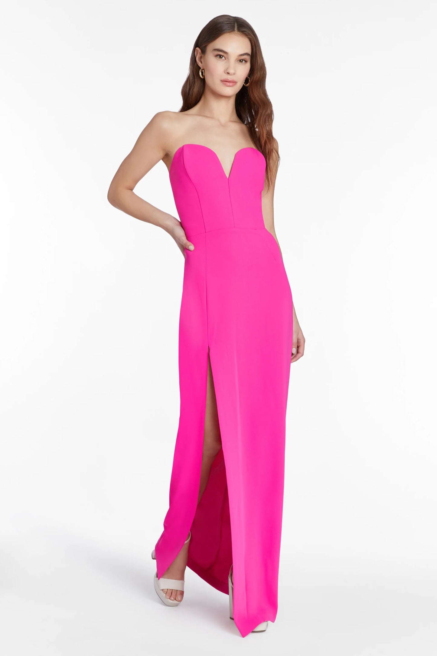 Amanda Uprichard - Cherri Gown - Hot Pink