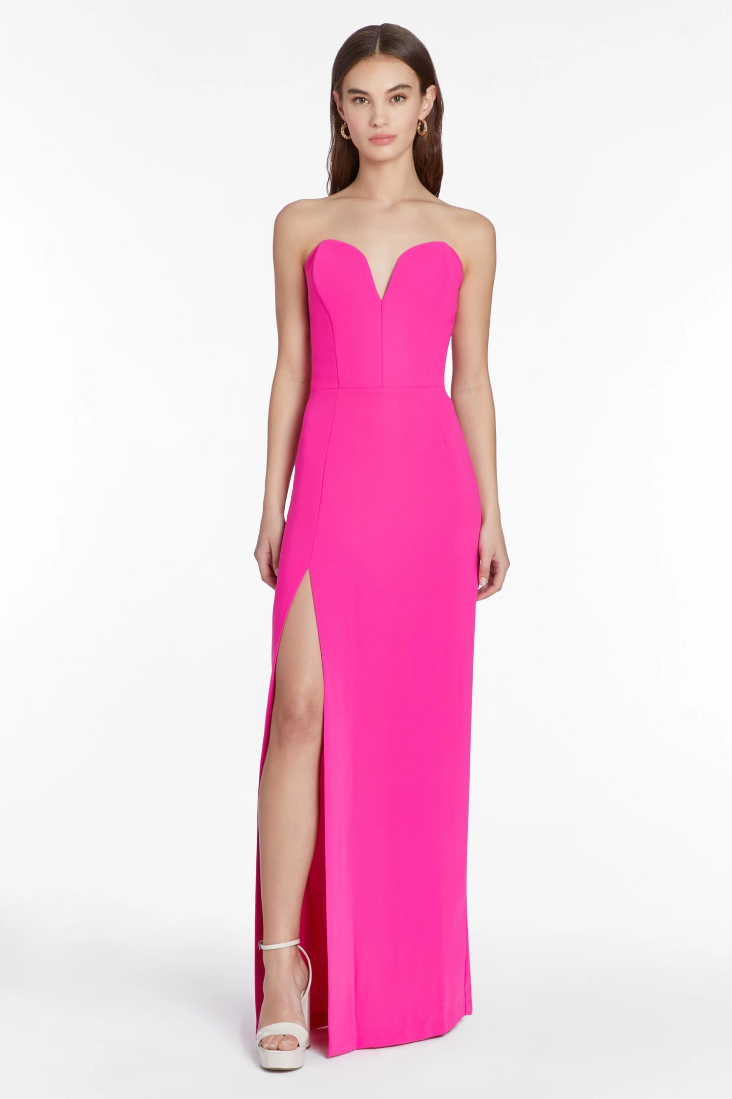Amanda Uprichard - Cherri Gown - Hot Pink