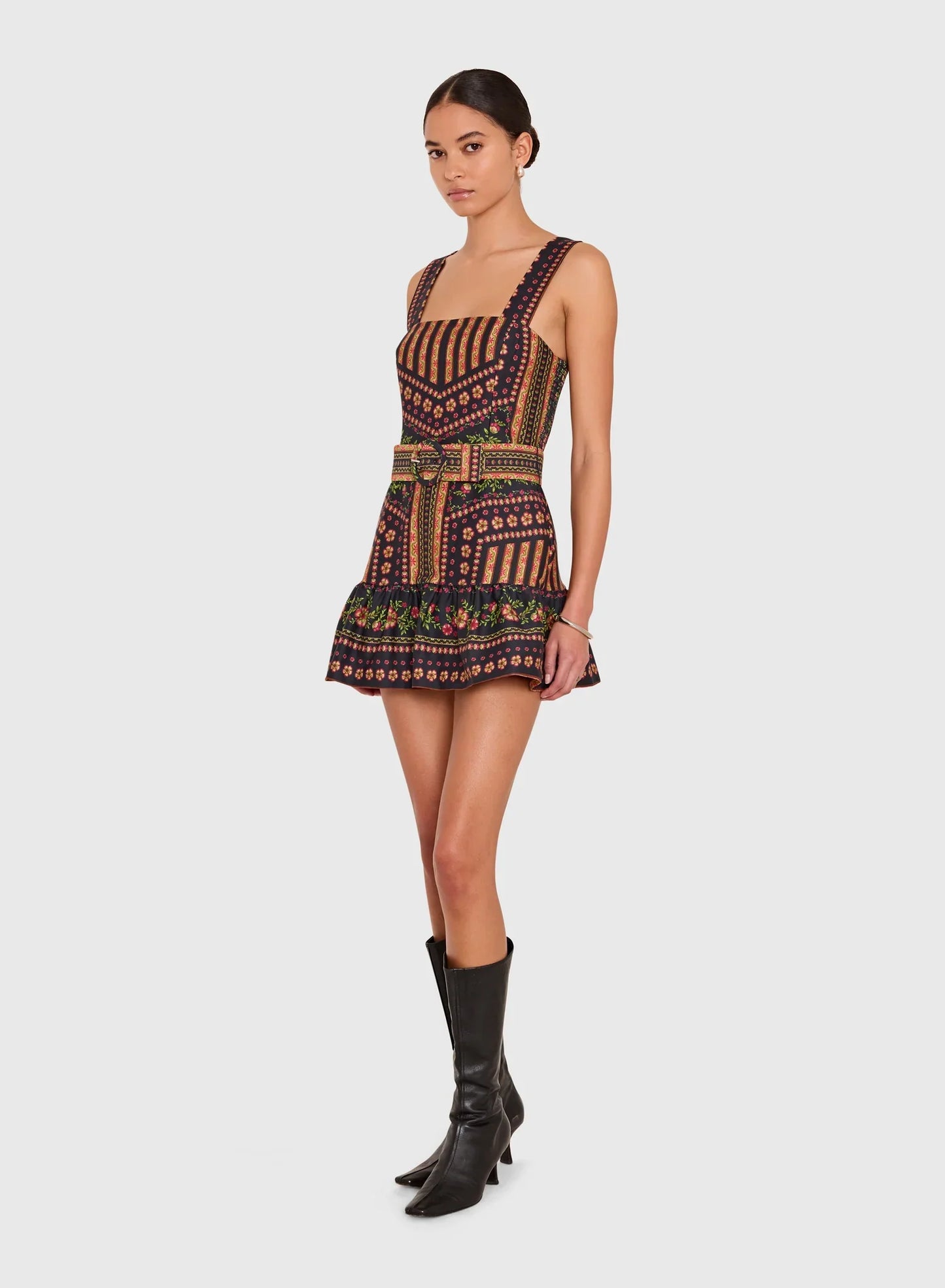 Lena Skort Romper - Joni Print
