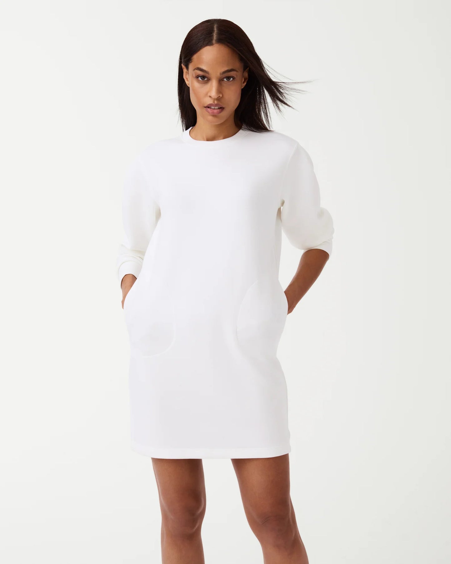 Spanx - AirEssentials Crew Neck Dress - Powder