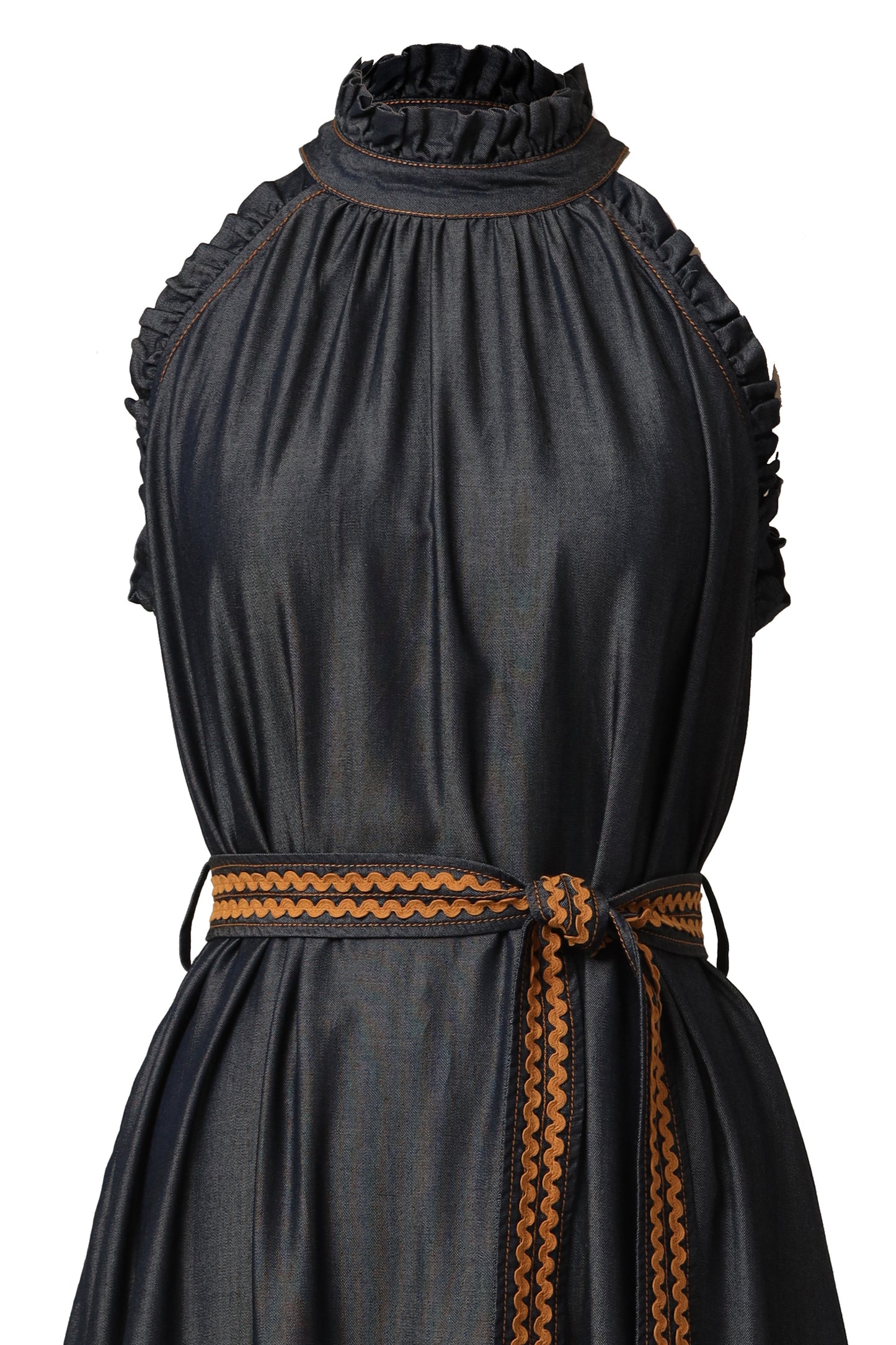 Emily Lovelock - Celine Dress - Blue