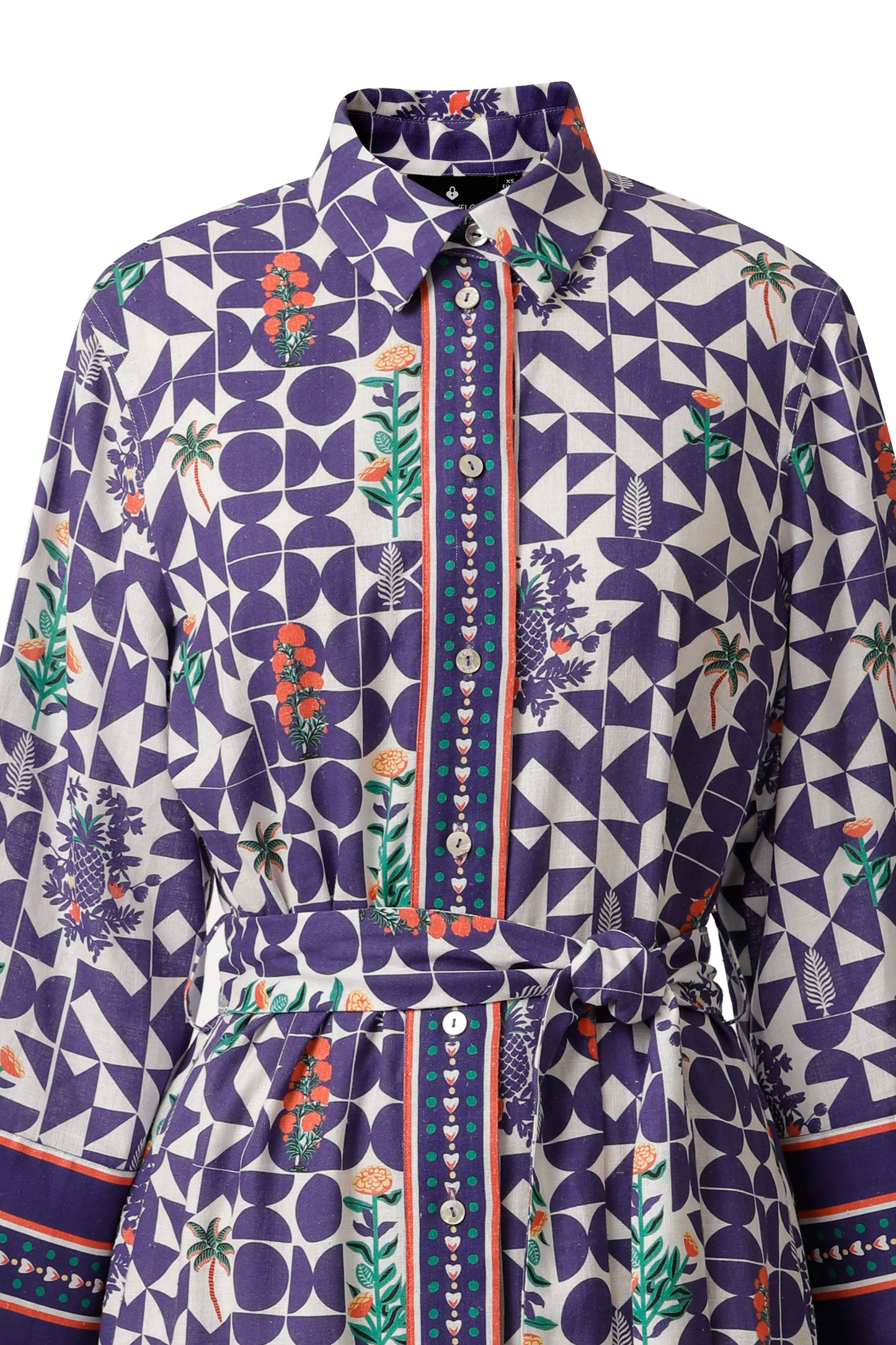 Emily Lovelock - Agatha Dress - Indigo