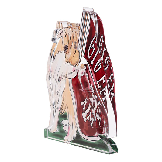Texas A&M Reveille Acrylic Stand