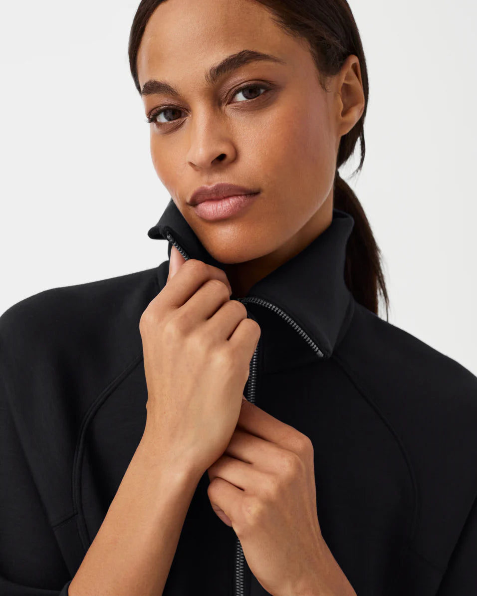 Spanx - AirEssentials Half Zip - Very Black