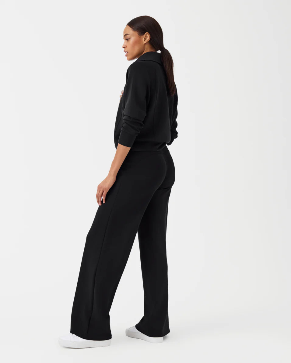 Spanx - AirEssentials Wide Leg Pant - Very Black