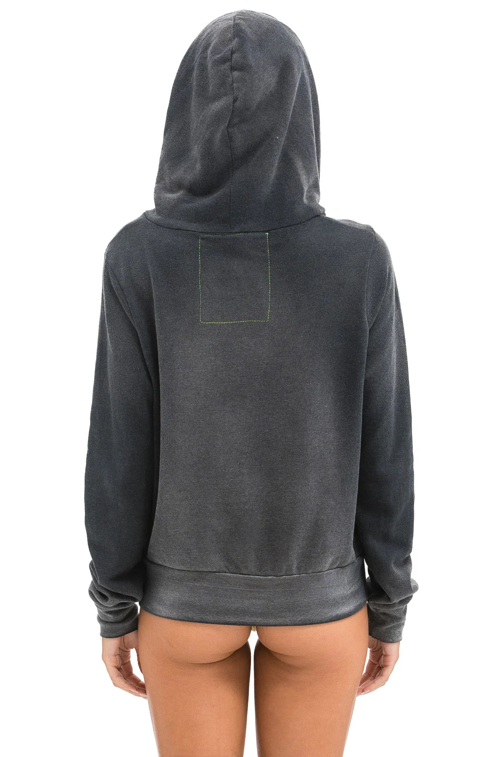 Aviator Nation - 5 Stripe Hoodie - Faded Smoke