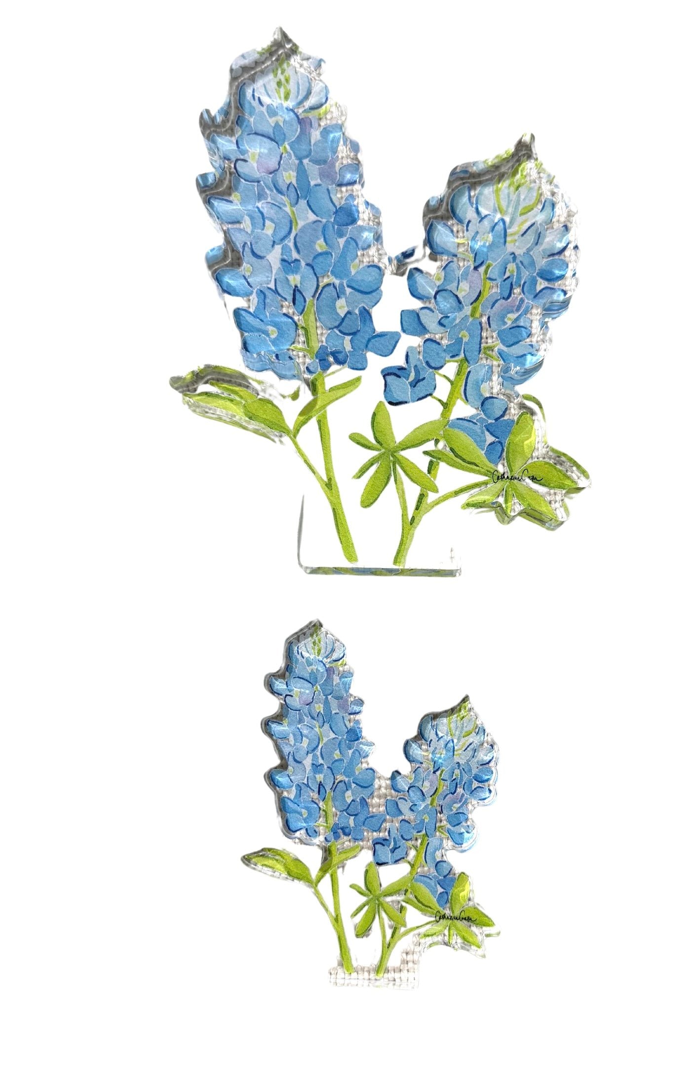 Bluebonnet Acrylic Art Block