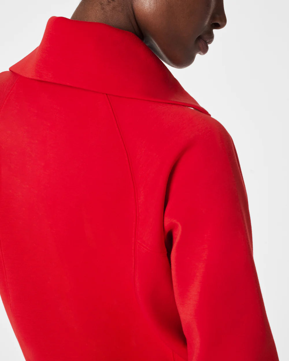 Spanx - AirEssentials Half Zip - Red