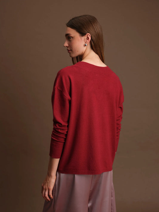 Betula Sweater - Malbec