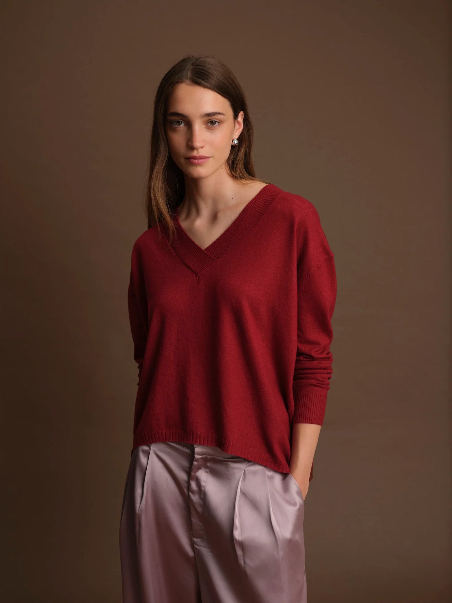 Betula Sweater - Malbec