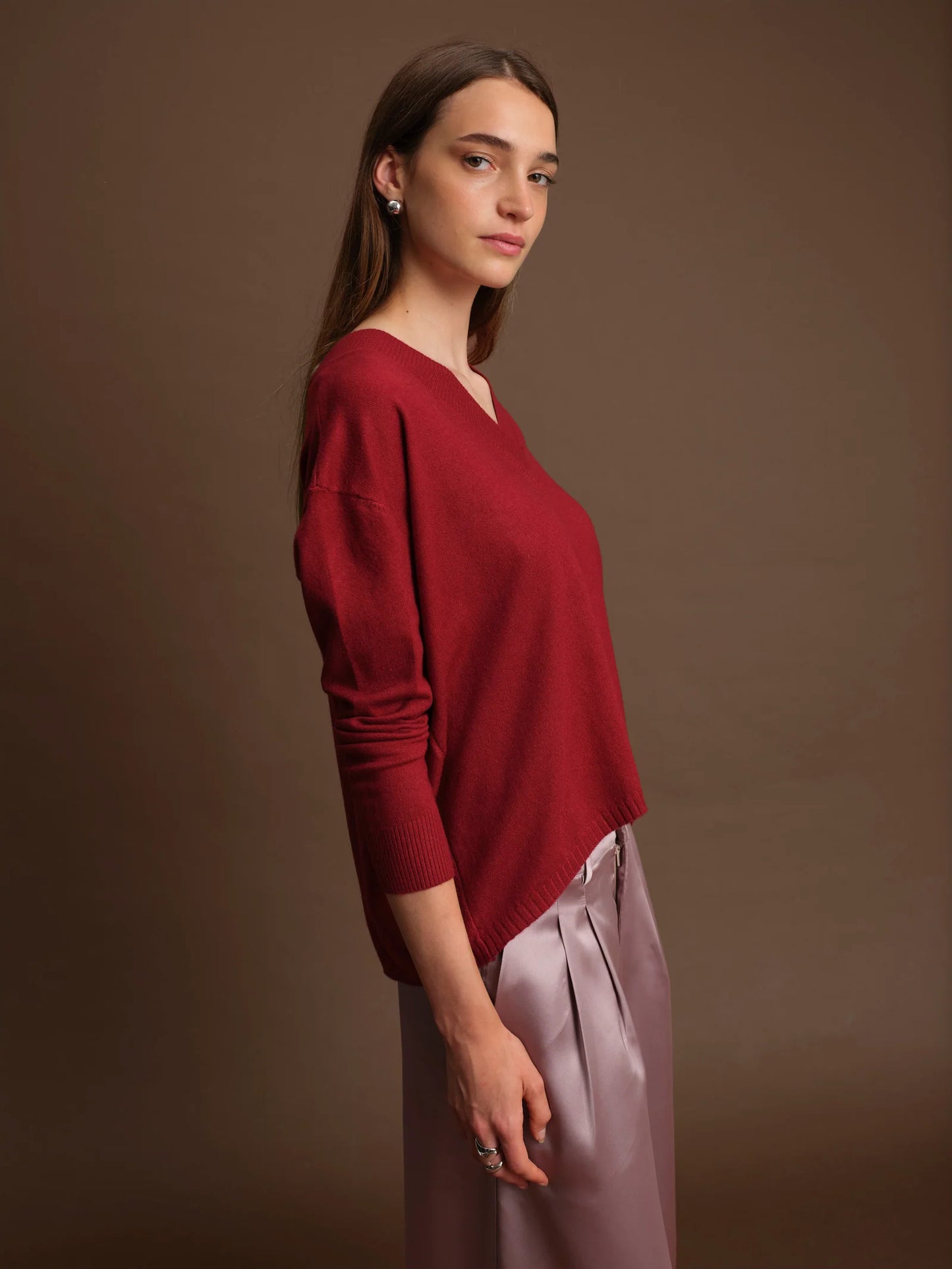 Betula Sweater - Malbec