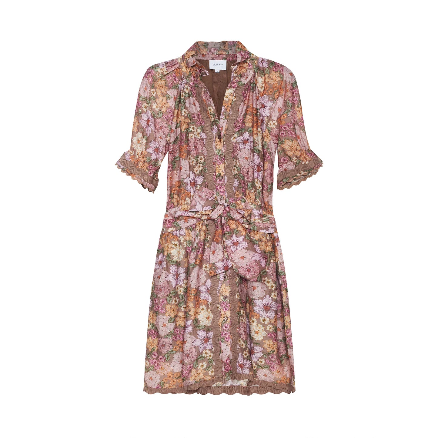 Sundays - Evelyn Dress - Dusk Floral