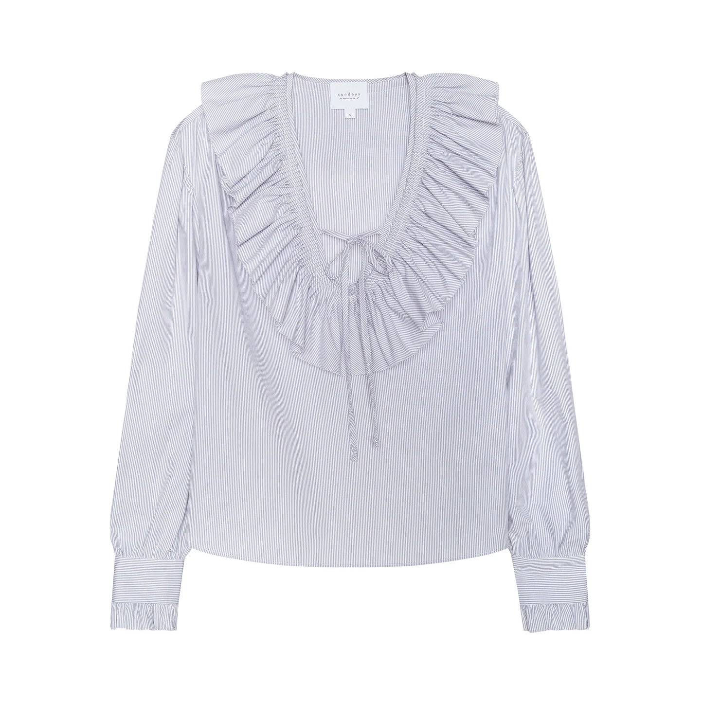 Thais Top - Titanium Stripe
