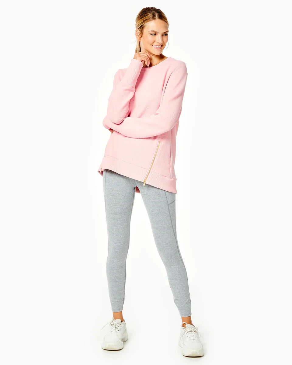 ADDISON BAY - The Everyday Crewneck - Gamepoint Pink