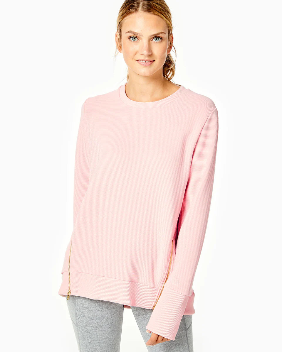 ADDISON BAY - The Everyday Crewneck - Gamepoint Pink