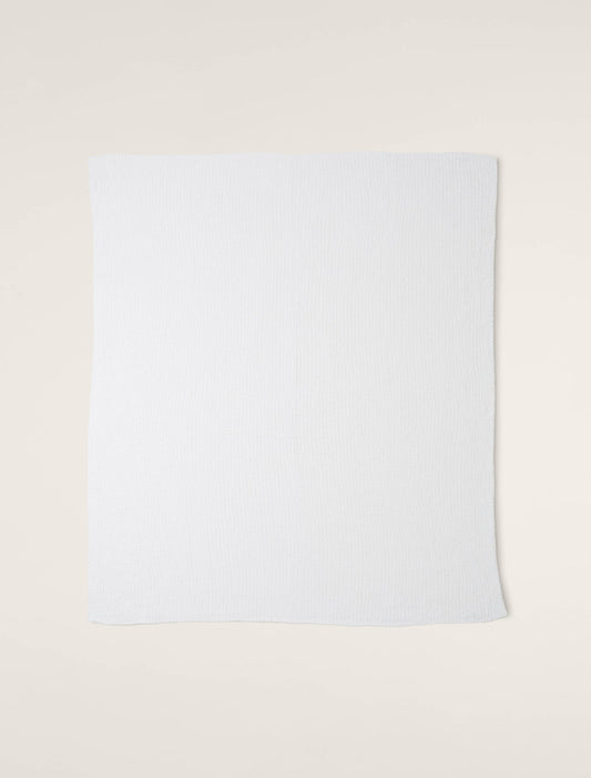 CozyChic® Ribbed Bed Blanket - Full/Queen White