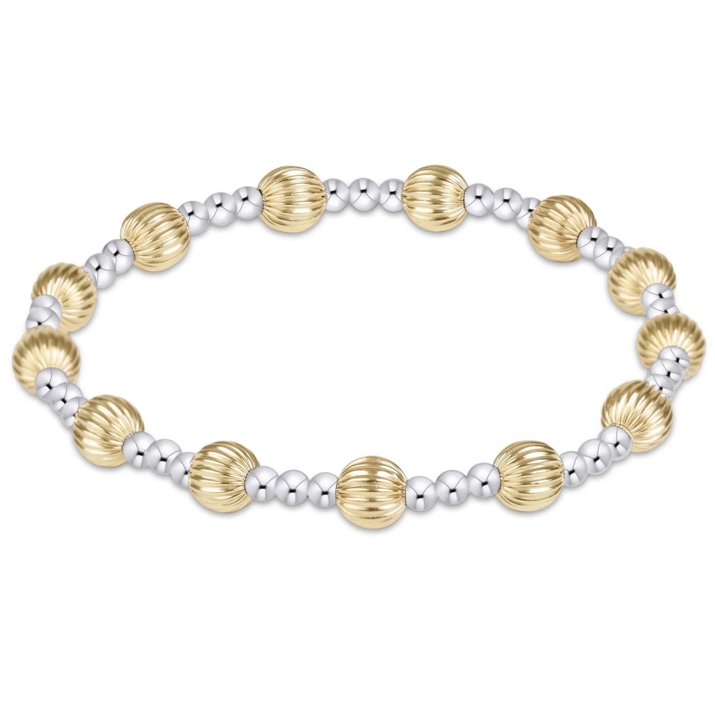Dignity Sincerity Mixed Metal 6mm Bracelet