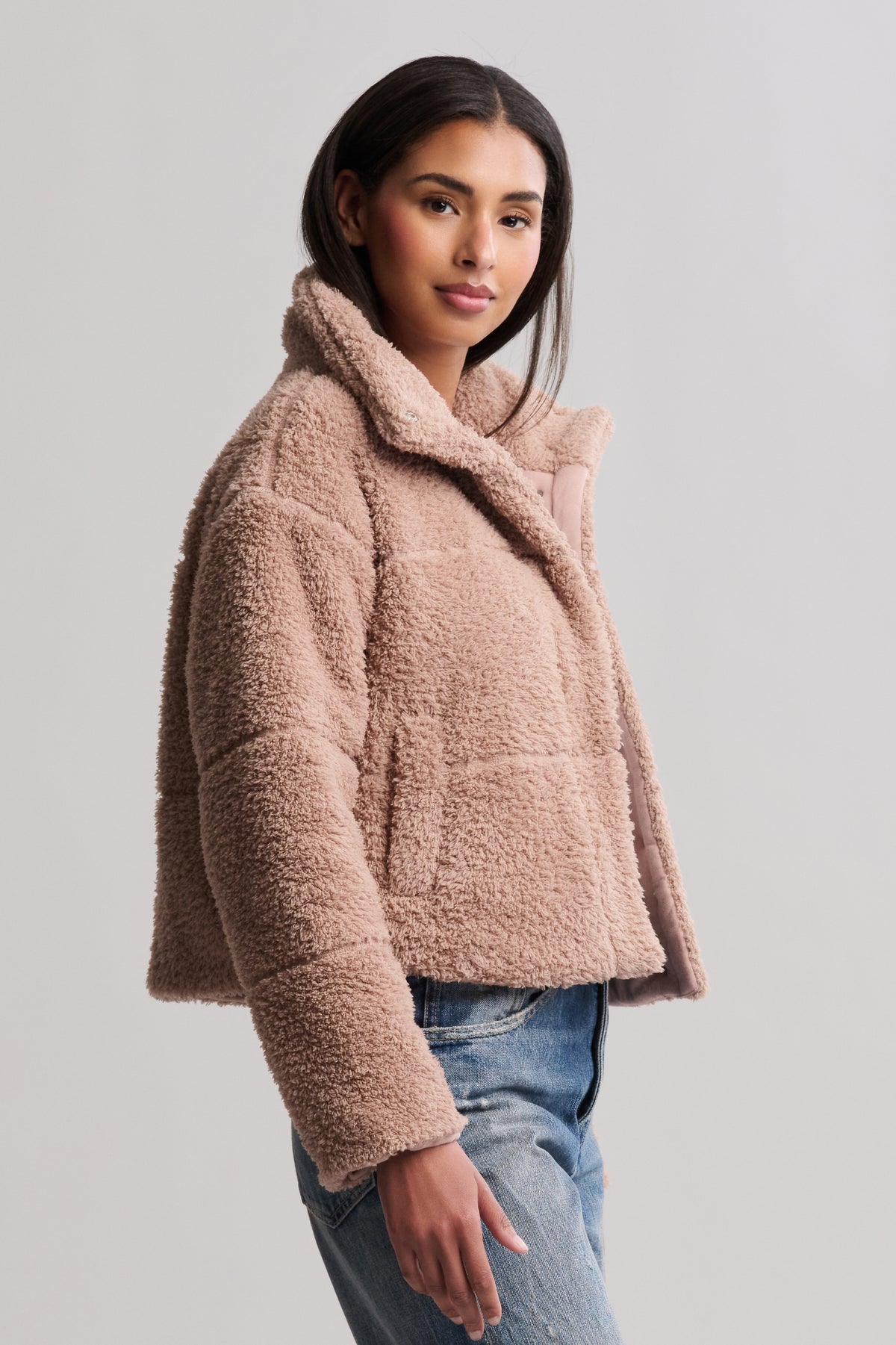 Brushed CozyChic® Puffer Jacket - Willow