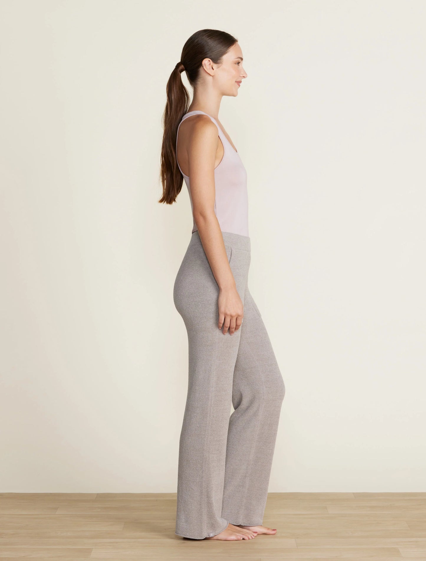 Barefoot Dreams - CozyChic Ultra Lite® Wide Leg Pant - Pewter