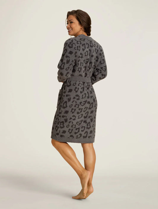 CozyChic® Women's Barefoot In The Wild® Robe - Graphite/Carbon