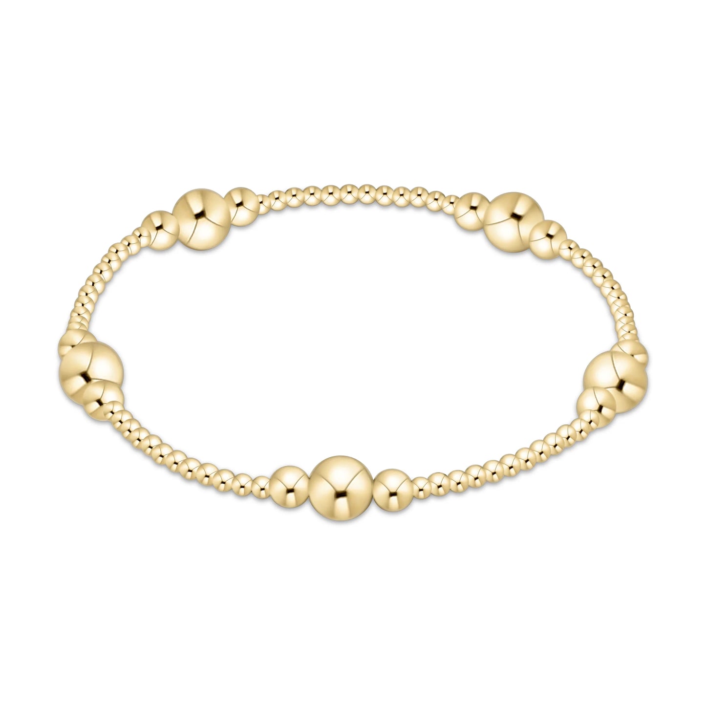 Purpose Gold 6mm Bead Bracelet