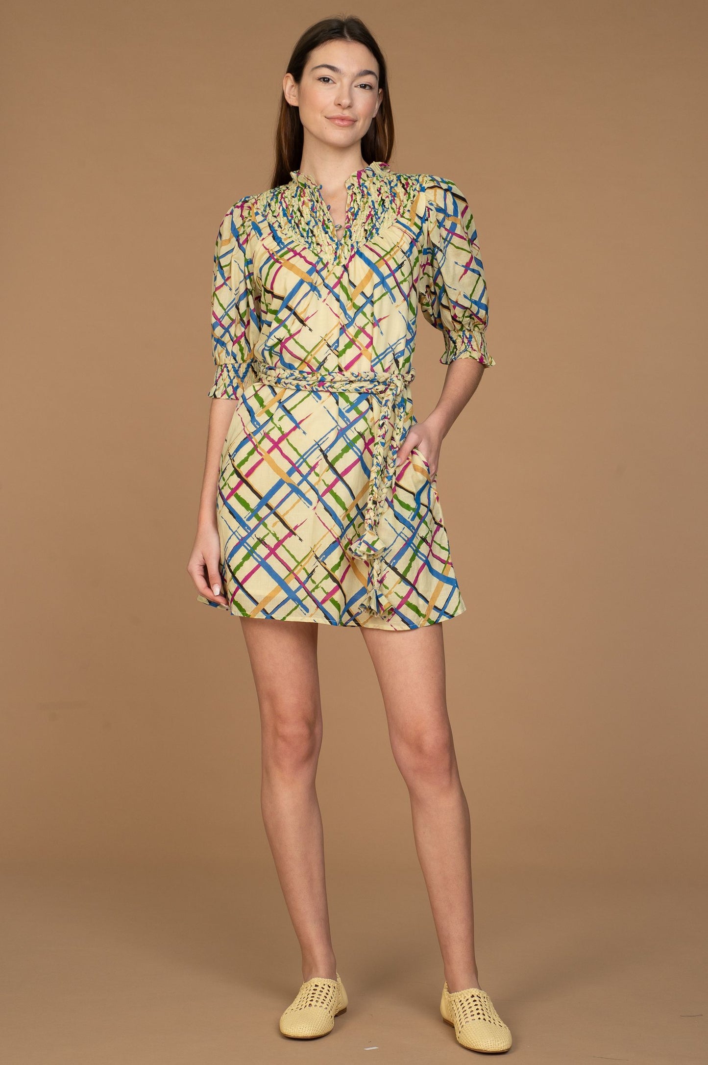 Olivia James - Bea Dress - Mad for Plaid