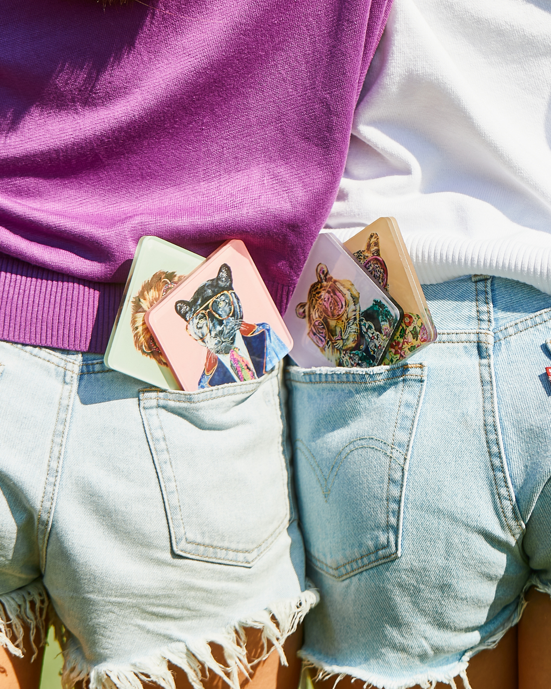 BIG CATS | SET OF 4 COASTERS