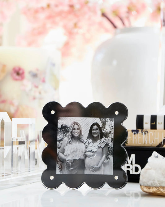 BLACK MINI ACRYLIC PICTURE FRAME