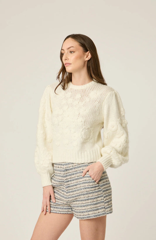 Margaret Crewneck Sweater - Cream