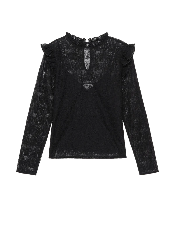 Cara Top - Jet Black