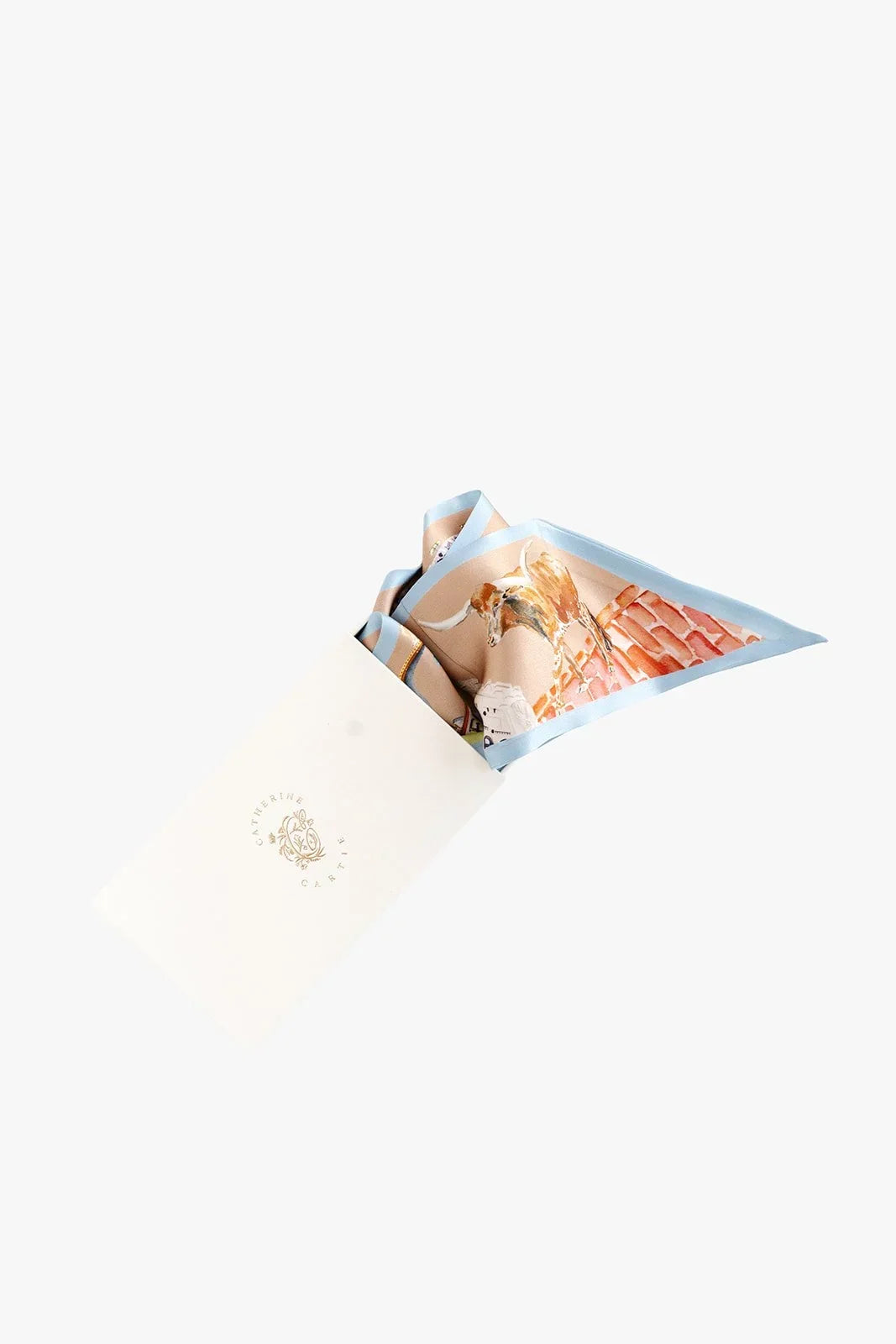 Forth Worth Silk Ribbon Scarf