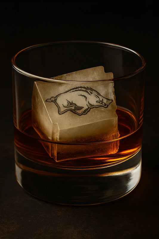 Large University of Arkansas Ice Molds