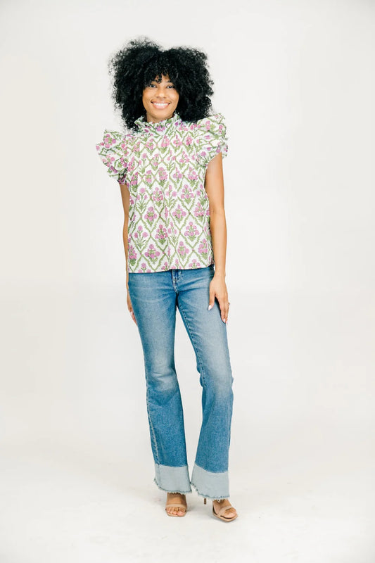 VICTORIA DUNN - Jasmine Blouse - Azaela