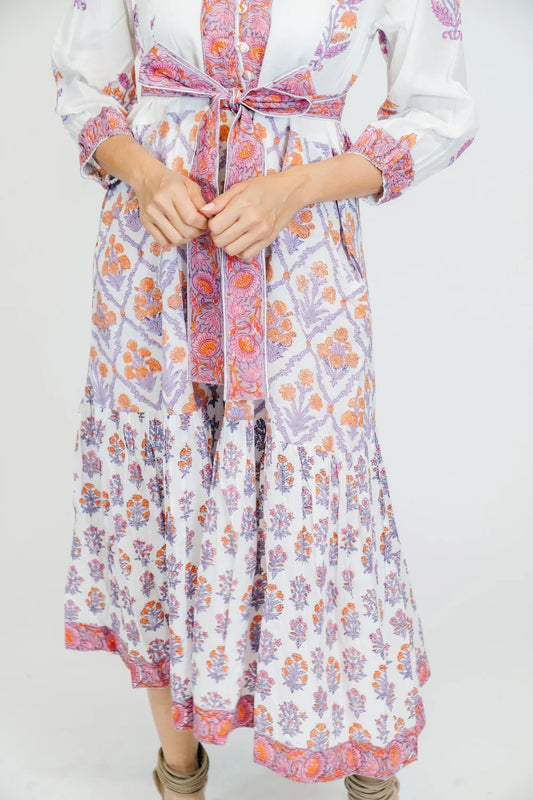 VICTORIA DUNN - Folly Maxi LS - Marigold