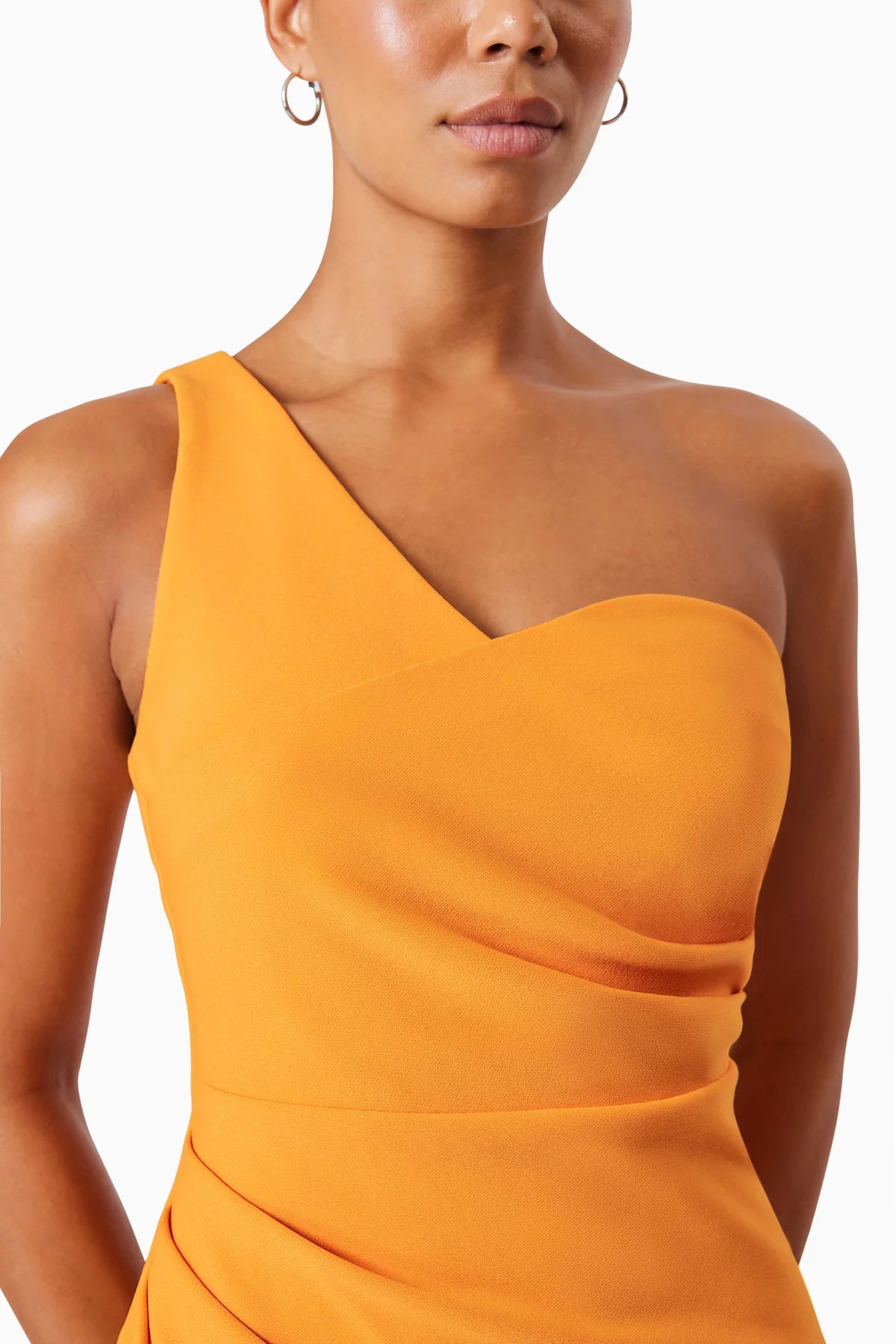 Victoria Mini Dress in Orange