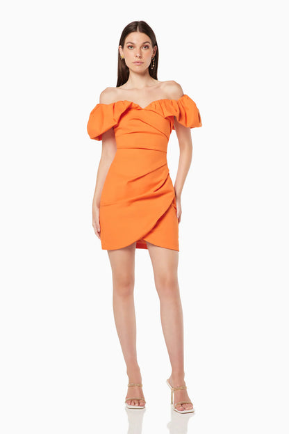 ELLIATT - Zanzibar Mini Dress - Orange