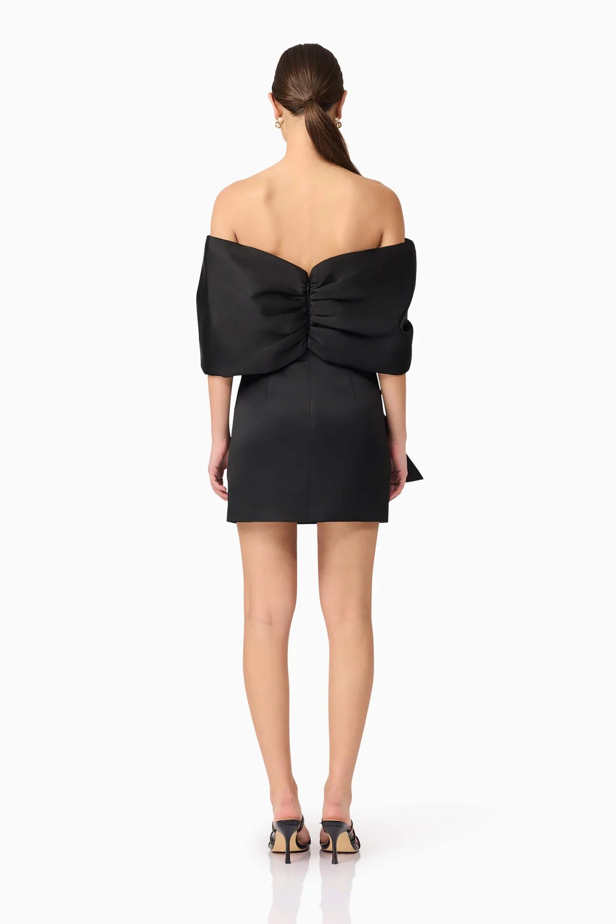ELLIATT - Dandelion Off The Shoulder Mini Dress - Black