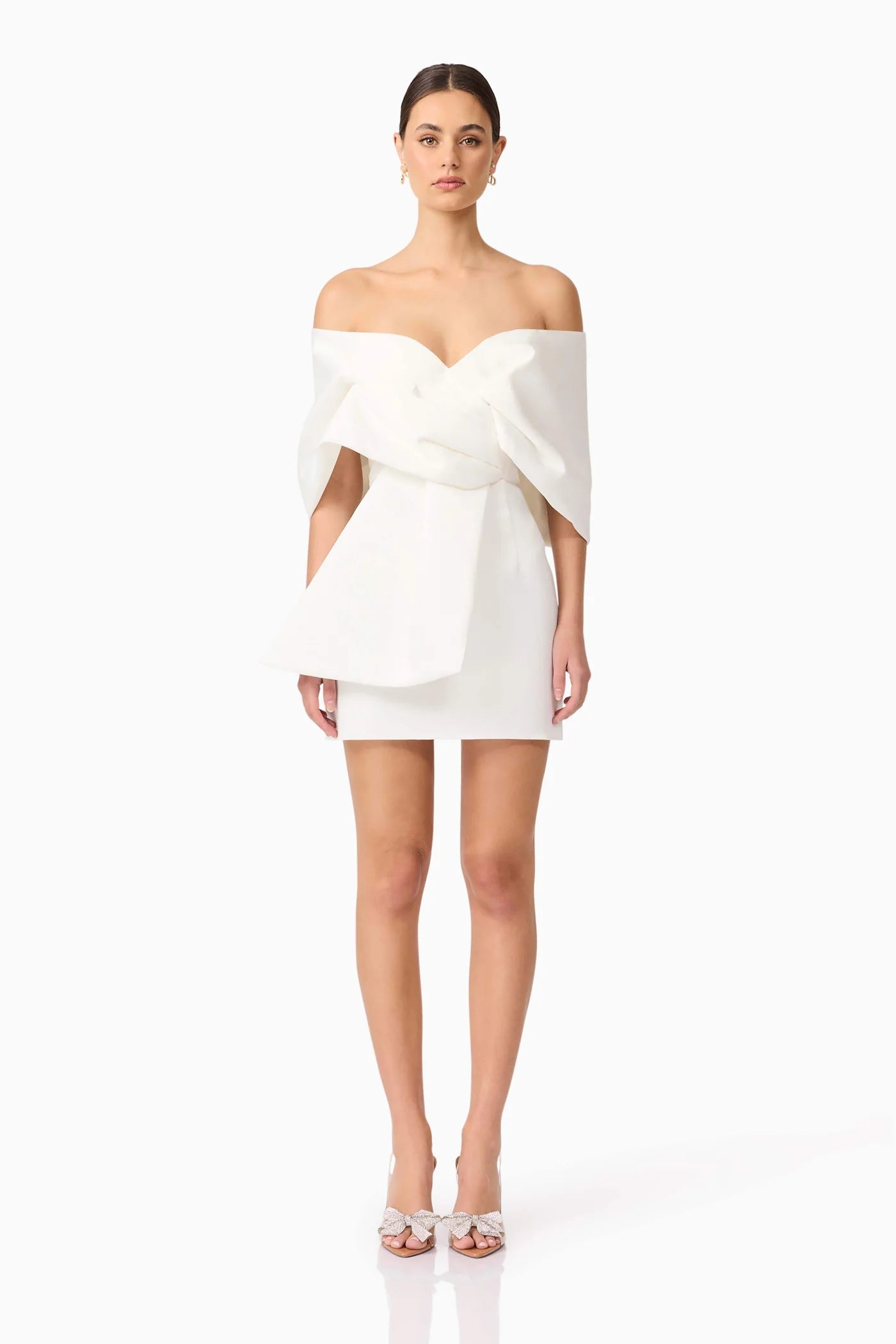 ELLIATT - Dandelion Off The Shoulder Mini Dress - White